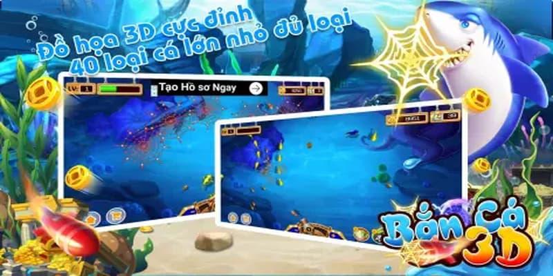 Bắn Cá 3D FM88 Bắn Cá 3D FM88 với giao diện sống động
