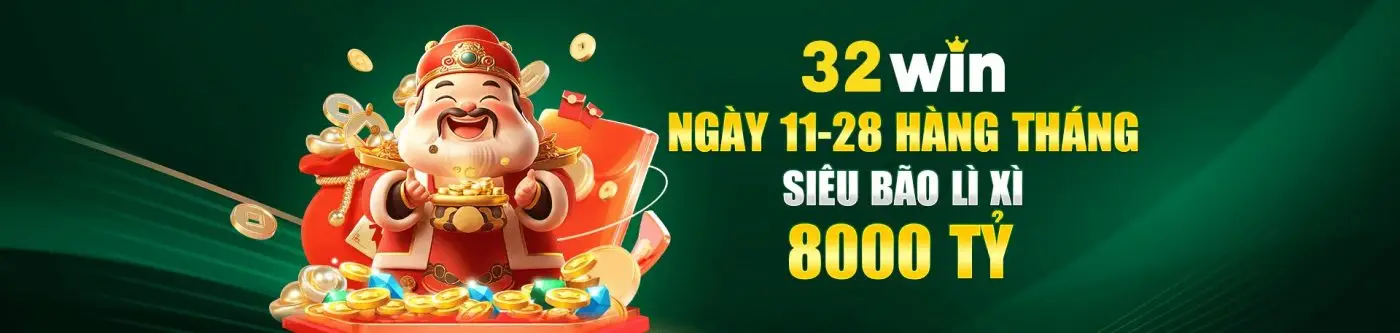32win siêu bão lì xì